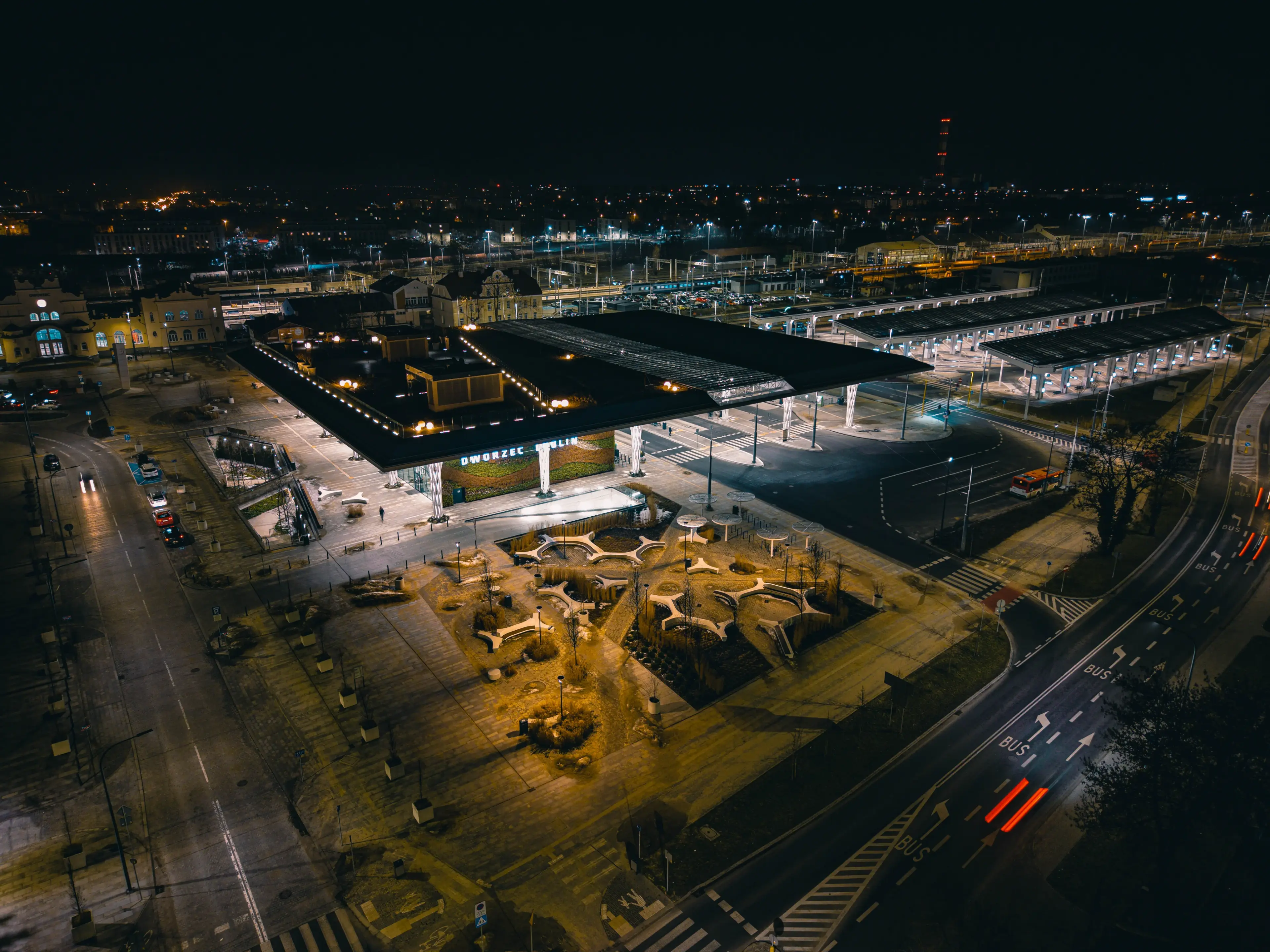 Ujęcie z drona – widok z powietrza, Matdron Lublin