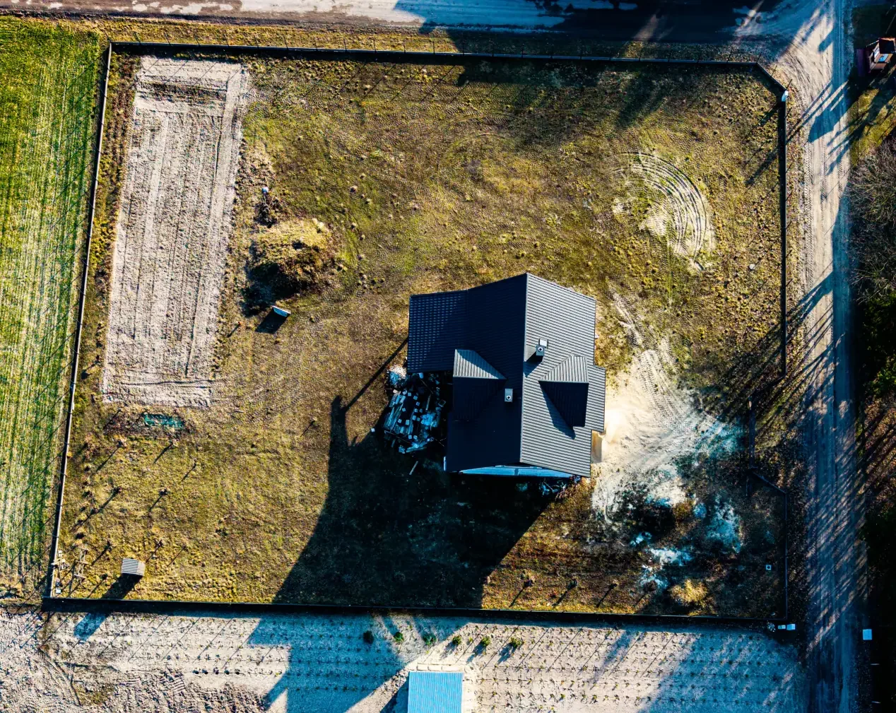 Nieruchomość z zabudową